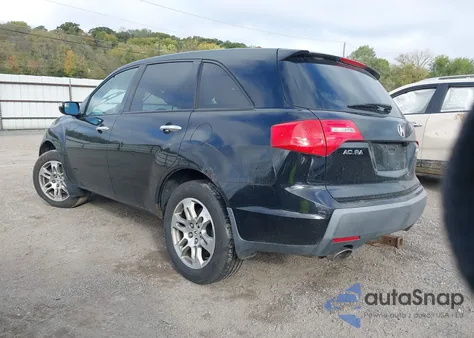 2009 Acura Mdx Technology Package z USA, uszkodzony, nr VIN 2HNYD28449H509778